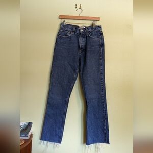 EUC Agolde Relaxed Boot size 25